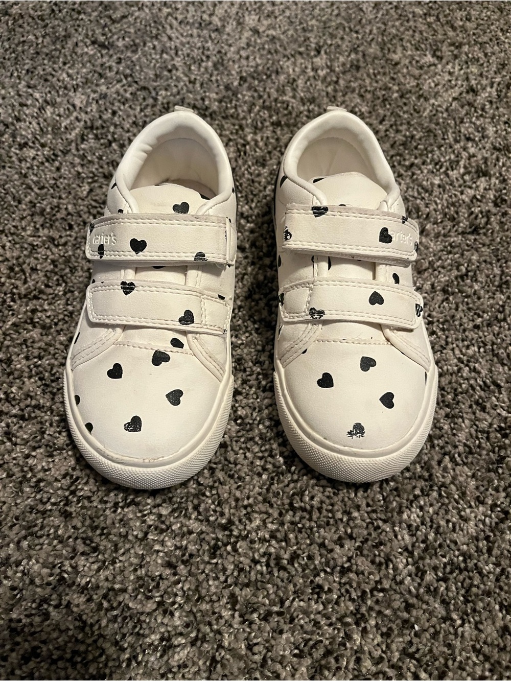 Carters girls Velcro shoes